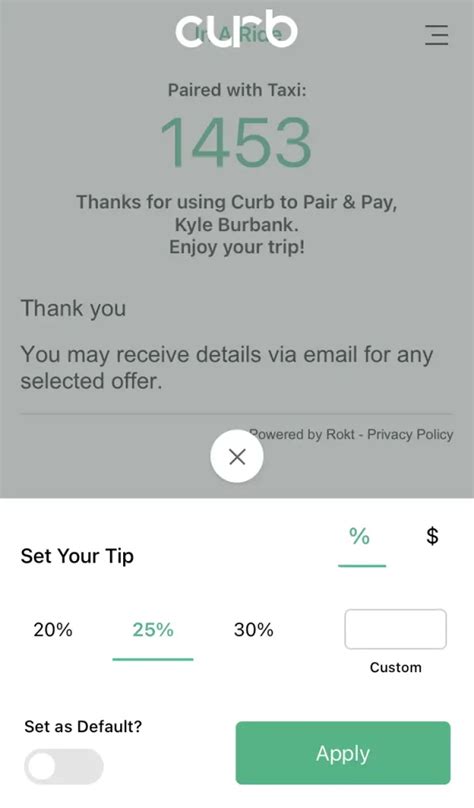 curb pair and pay